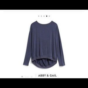 Beckett’s open back knit top